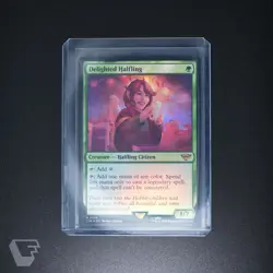 Delighted Halfling (Foil) The Lord of the Rings (LTR) (158) - Image 1