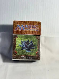 Vintage 1997 Ultra Pro MTG Deck Box - Black Lotus / Juzam Djinn - Image 1