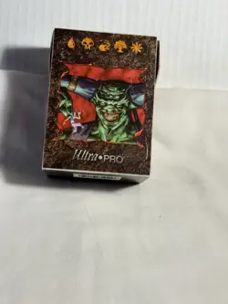 Vintage 1997 Ultra Pro MTG Deck Box - Black Lotus / Juzam Djinn - Image 3