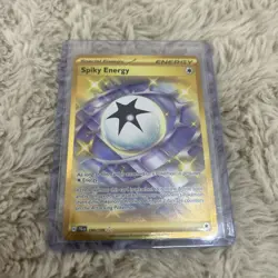 Pokemon TCG Journey Together Spiky Energy #190/159 Hyper Rare NM - Image 1