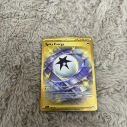 Pokemon TCG Journey Together Spiky Energy #190/159 Hyper Rare NM - Image 2