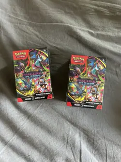 Pokemon TCG Phantasmal Flames Booster Box 1 and 2 Boosters Bundles New & Sealed - Image 5