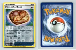 Unidentified Fossil #165 SWSH Silver Tempest Reverse Holo Uncommon Pokemon TCG - Image 1