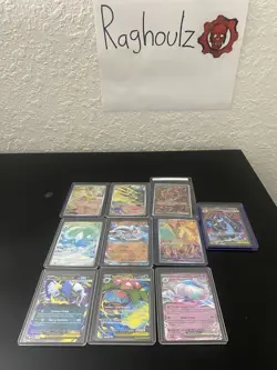 Pokemon TCG - Mega Evolution 10 Card Mega Charizard, Venusuar Ex Card Lot - Image 1