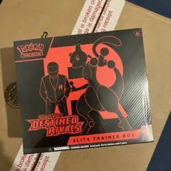 Pokemon Scarlet & Violet Destined Rivals Elite Trainer Box ETB – Damaged - Image 1