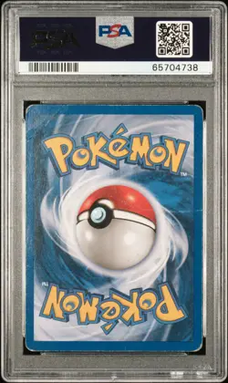 Rare 2000 Pokemon Game Italian Charizard base set Holo #4 PSA 1 POOR - Image 2