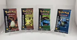 2016 Pokemon XY Generations Booster Pack Art Set of 4 – New & Sealed - Image 1