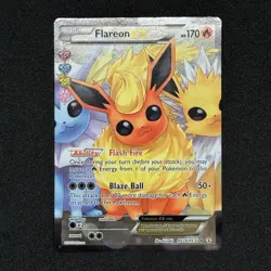 2016 Pokemon FLAREON EX RC28 /RC32 Radiant Collection Holo XY Generations Set NM - Image 2
