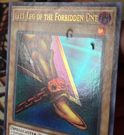 Yugioh: Left Leg Of The Forbidden One - LART-EN003 - Ultra Rare - Limited Ed HP - Image 3