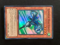 Yu-Gi-Oh! TCG Elemental Hero Stratos Super Rare Limited Edition CT07-EN006 - Image 1