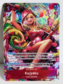 Kujyaku OP11-004 Alt Art A Fist of Divine Speed One Piece Card Game English - Image 1