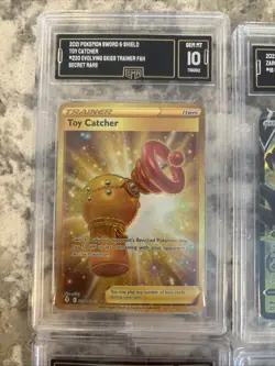 Pokemon GMA Graded Lot of 6 Slab Cards Pristine - Image 5