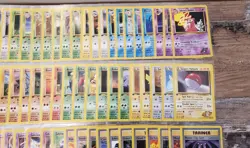 Pokemon 1ST EDITION Gym Heroes Set COMPLETE Non Holo Cards Lot NM - Image 3