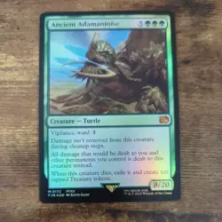 Ancient Adamantoise Magic The Gathering MTG Final Fantasy NM FOIL - Image 1
