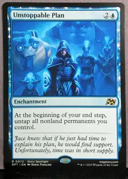 Unstoppable Plan 072 Aetherdrift Regular NEAR MINT EN - Image 1