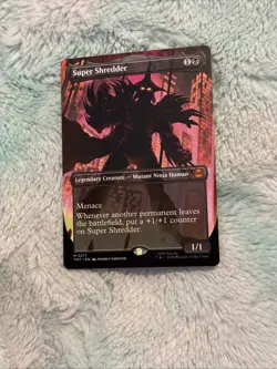 Super Shredder - 0217 - M -Nonfoil - Borderless - TMNT - MTG - NM/M - Image 3