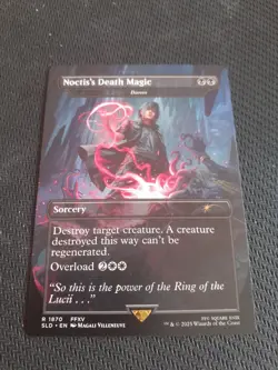 MTG - Noctis’s Death Magic - Borderless - Secret Lair - SLD 1870 - Image 1