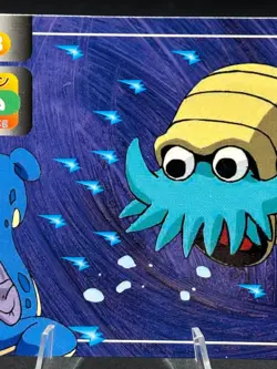Omanyte vs Lapras No. 138 Topsun Vs Pokemon Japanese - Image 3
