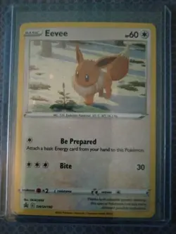 Pokemon TCG - Eevee Black Star Promos (SWSH190) Holo Promo NM/Mint!!! - Image 1