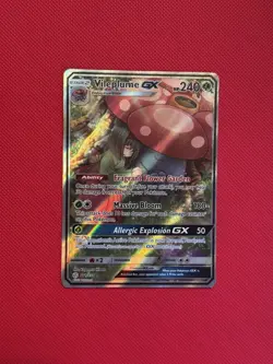 Pokemon Sun & Moon Cosmic Eclipse - Vileplume GX Full Art 211/236 Mint/NM - Image 1