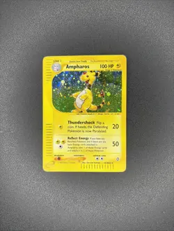 Pokemon AQUAPOLIS - #H1/H32 Ampharos - Holo - ENG - eReader- Moderately Played - Image 1