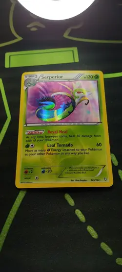 Serperior 125/124 - Pokemon Dragons Exalted Black & White - Secret Rare - NM - Image 3
