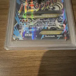 Pokemon M Mewtwo EX Full Art Ultra Rare PSA 8 159/162 Breakthrough 2015 - Image 3