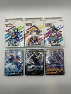 Umbreon Lucario & Greninja V Play Pokemon TCG Event Exclusive Sealed Decks Lot - Image 2