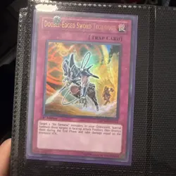 Yugioh! LP Double-Edged Sword Technique - RYMP-EN112 - Ultra Rare - 1st Edition - Image 1