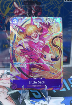 One Piece Card Game Little Sadi OP02 073 R Alt Art Paramount War NM English - Image 1