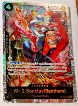 One Piece Card Game Carte Holo MR 2 OP14-091 SR FR Mint 2026 - Image 1
