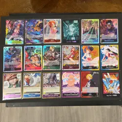 One Piece Tcg Card Lot of 33 - Image 1