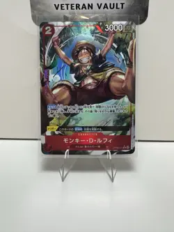 One Piece CCG: Monkey.D.Luffy Alt Art OP06-013 Wings of the Captain Foil English - Image 1