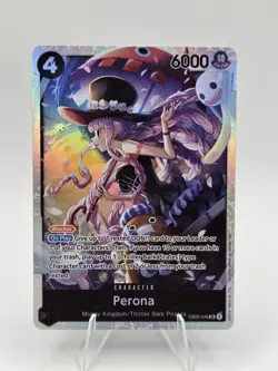 Perona (045) EB03-045 Extra Booster: One Piece Heroines Edition Foil Near Mint - Image 1