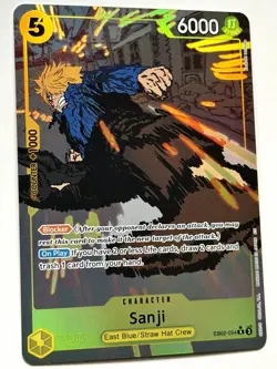 One Piece CCG - Sanji EB02-054 Alt Extra Booster Anime 25th Collection English - Image 1