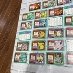 Pokemon Trading Cards Nintendo Creatures Adventure Game Lot of 41 Rare 1999 Vtg - Image 2