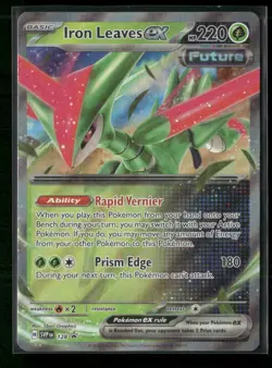 Iron Leaves ex Promo SV: Scarlet & Violet Promo Cards 128 NM - Image 1