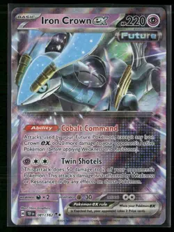 Iron Crown ex Double Rare Prize Pack Series Cards 081/162 NM - Image 1