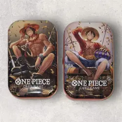 One Piece Card Game Tin Pack Set Volume 2 BRAND NEW/SEALED ‼ - Image 1