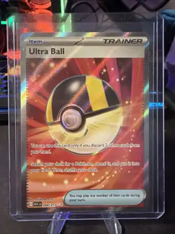 Ultra Ball 264/217 ASC Full Art Holo Trainer-Item Pokemon TCG Card - Image 1