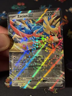 Pokemon Cards Zacian ex SVP198 Collection Tin Promo - (NM) - Image 2