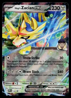 Hop's Zacian ex SVP193 SV: Scarlet & Violet Promo Cards - Image 1
