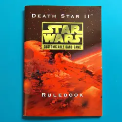 Star Wars CCG Death Star II 2 Rulebook Customizable Card Game Starter Rules - Image 1