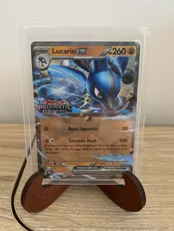 Lucario ex (Prismatic Evolutions Stamp) 051/131 Miscellaneous Cards Pokemon TCG - Image 1