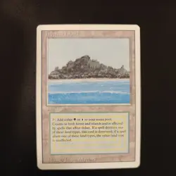 Magic the Gathering MTG card: Tropical Island Revised Edition MP - Image 1