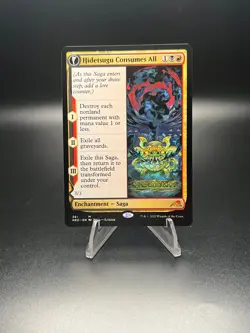 Hidetsugu Consumes All (Showcase) - Kamigawa: Neon Dynasty (NEO) MTG - Image 1