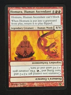 1x MTG Homura, Human Ascendant - Saviors of Kamigawa (SOK) #103 - Magic - Image 1