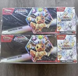 Pokemon Prismatic Evolutions Surprise Box Booster Bundle Sealed Sam's Club 2 Box - Image 1