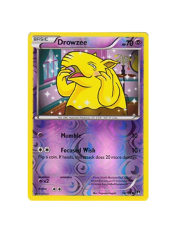 Pokemon - Drowzee - 50/122 - XY Breakpoint - Reverse Holo - NM/M - Image 1