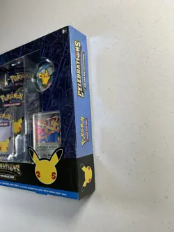 Pokemon TCG: Celebrations Deluxe Pin Collection Zacian New Sealed **Damage** - Image 2